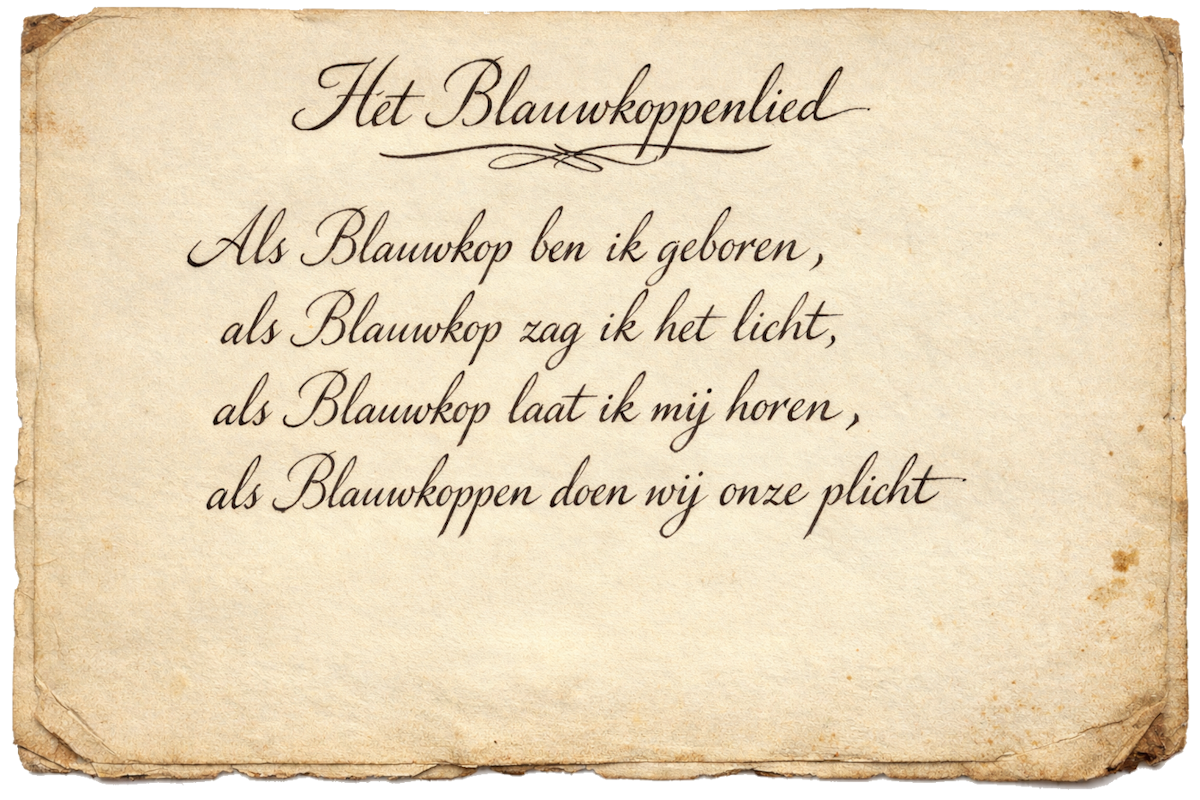 Blauwkoppenlied