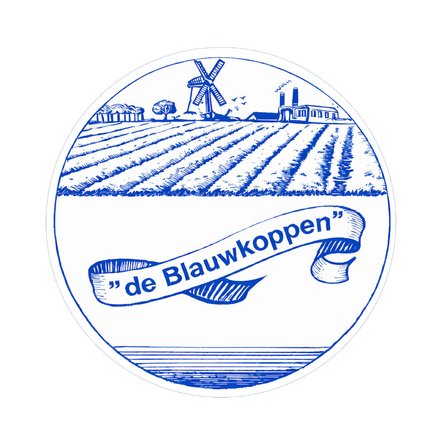 Carnavalsvereniging De Blauwkoppen Logo